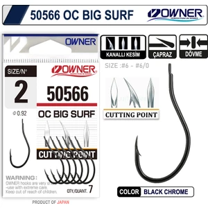 50566 Cut Big Surf Gun Black Iğne