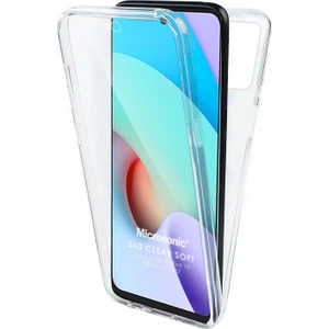 Xiaomi Redmi 10 2022 6 Tarafı Tam Full Koruma 360 Clear Soft Şeffaf Kılıf