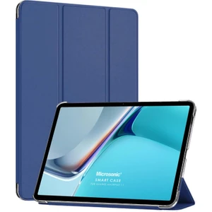 Honor Pad 8 Kılıf Slim Translucent Back Smart Cover Lacivert