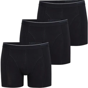 Tender Cotton 3'lü Siyah Boxer 9673 - 967