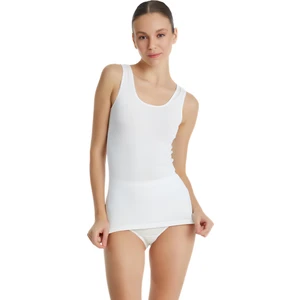 Essential Kalın Askı Krem Atlet 1950