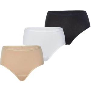Essential 3'lü Yüksek Bel Asorti Slip 1577