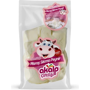 Akalp Çiftliği Yarım Yağlı Maraş Sıkma Peyniri 500 gr