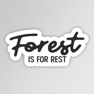 Sb Store Forest Adventure Outdoor Camping Karavan Sticker Etiket