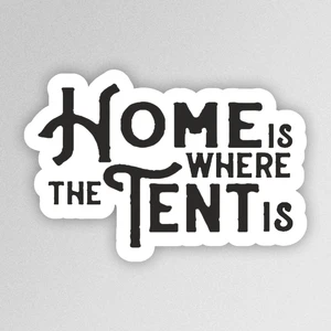 Sb Store Adventure Outdoor Camping Karavan Sticker Etiket