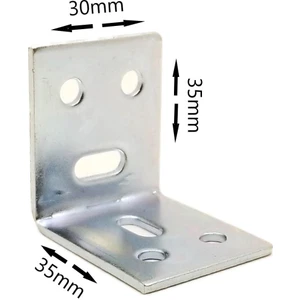 L Demir Köşebent Masa Gönye  30X35X35  100 Adet