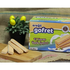 Ereğli Gofret El Yapımı Gofret Ereğli Gofret 800 gr Sade