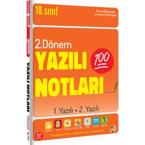 Tonguç Akademi 10. Sınıf Yazılı Notları 2. Dönem 1 ve 2. Yazılı