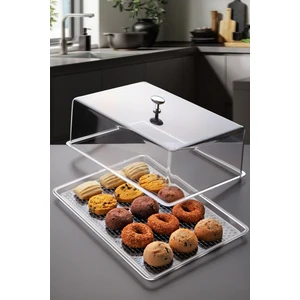 Nandy Home Dekoratif Tasarım Pasta Kurabiye Saklama ve Sunum Seti No3