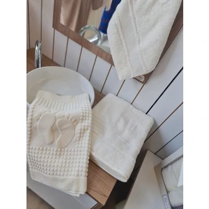 3'lü Banyo Seti Banyo, El, Yüz Ayak Havlusu