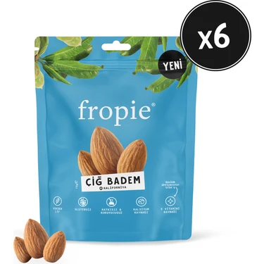 Fropie Çiğ Badem 75 gr x 6