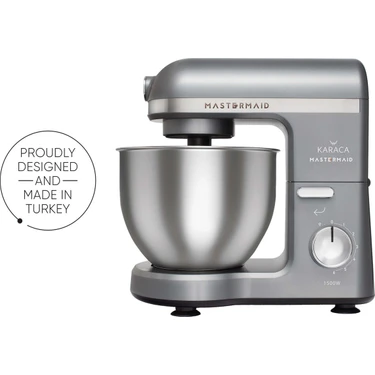 Karaca Mastermaid Chef Stand Mikser Galaxy Grey 1500W 5