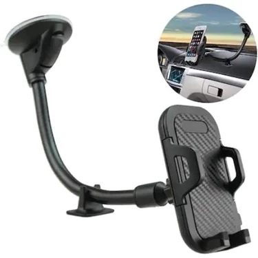 UltraTekno Y09-R Flexible Ekstra Güçlü Akrobat 360° Dönebilen Araç Içi Telefon