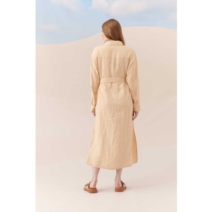 Düğmeli Cepli Tunik Naturel Y2313305_069 fiyatları