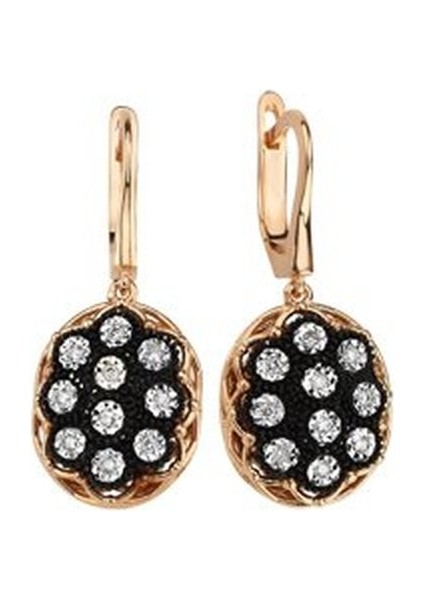 0.06 Karat Elmas Fantezi Küpe