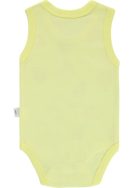 Civil Baby Bebek Çıtçıtlı Badi 1-18 Ay Limon