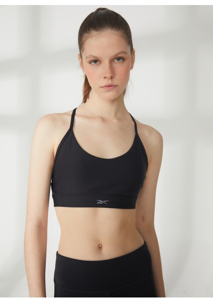 Siyah Sporcu Sütyeni HS7769 Lux Strappy Sports