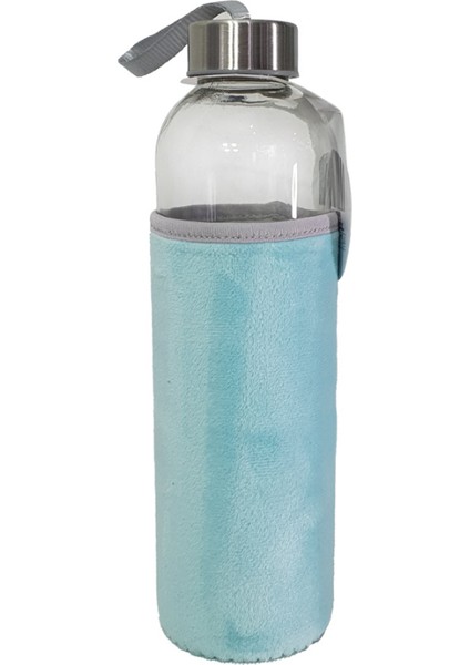 Peluş Kılıflı Cam Matara 750 ML
