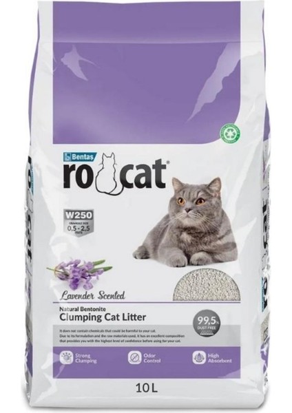 Kedi Kumu Lavanta Kokulu 10 Lt