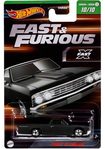 Hotwheels Hot Wheels Fast &amp; Furious Temalı Arabalar HNR88 - Chevy El Camind