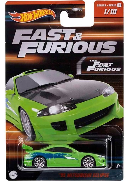 Hotwheels Hot Wheels Fast &amp; Furious Temalı Arabalar HNR88 - '95 Mitsubishi Eclipse