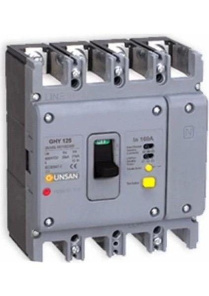 Günsan Yangın Koruma Şalteri 4X125A
