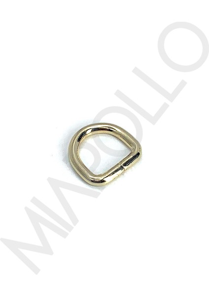 1,3 x 1,3 x 4MM Yüksek Askı D Halka Black
