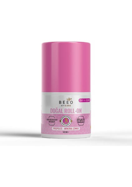 Bee' o  50 ml Apicare Propolisli Roll-On Deo Kadın