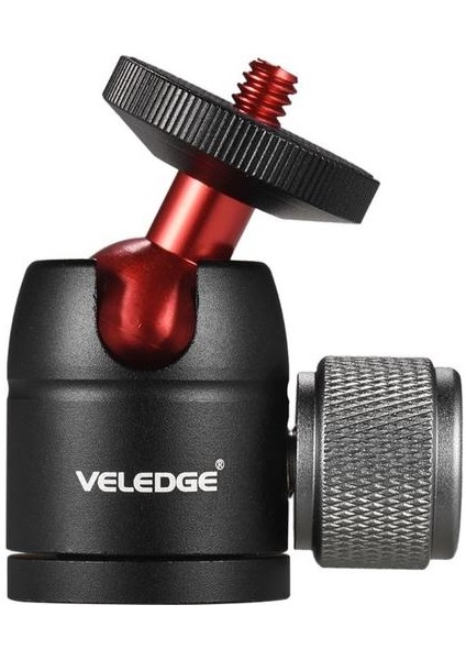 Mini Tripod Top Kafa Adaptörü Ballhead Alumimun (Yurt Dışından)