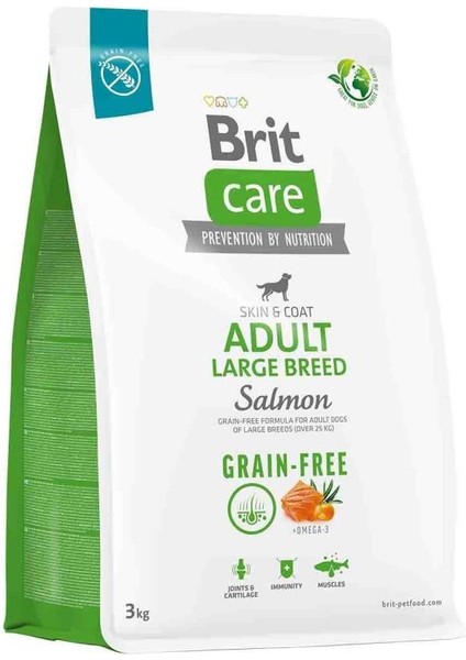 Skin Coat Adult Large Tahılsız Somonlu Büyük Irk Yetişkin Köpek Maması 3 kg fiyatları