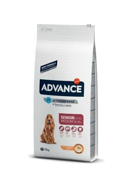 Medium Tavuklu Orta Irk Yaşlı Köpek Maması 12 kg fiyatları