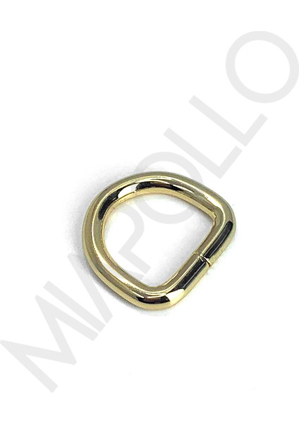 1,5 x 1,5 x 4MM Yüksek Askı D Halka Black