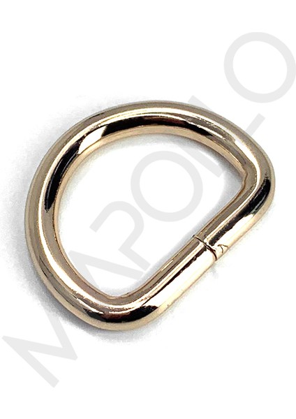 2,5 x 2 x 5MM Yüksek Askı D Halka Black