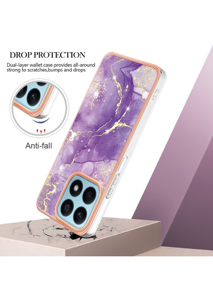 Zsunsky Shop- Honor X8A Için Mermer Kılıf (Yurt Dışından) fırsatları