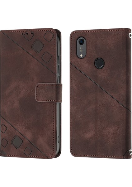 Zsunsky Shop- Honor 8A/Y6 2019/Y6 Pro 2019 Için Skin-Fe Pu Kılıf (Yurt Dışından)
