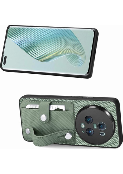 Zsunsky Shop- Honor Magic5 Pro Için Bileklik Cüzdan Arka Kapak Telefon Kılıfı (Yurt Dışından) indirimleri