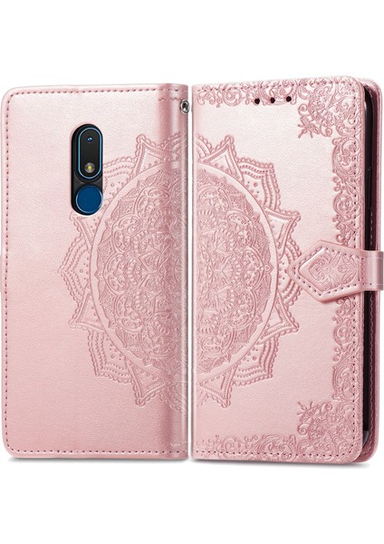 Zsunsky Shop- Nokia C3 Için Mandala Deri Kılıf (Yurt Dışından)