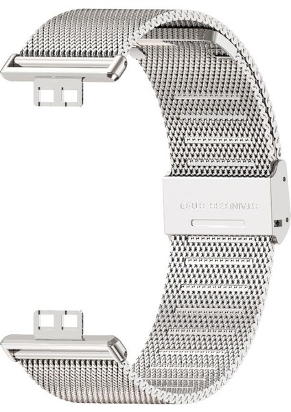 Zsunsky Shop Huawei Watch Fit Için Mibus Milanese Toka Paslanmaz Çelik Watch Band (Yurt Dışından)