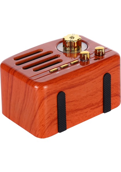 Vis Mek MA-1500 LED Işık ile Retro Bluetooth Hoparlör (Yurt Dışından)