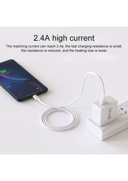 3 Metre Type-C Kablo Hızlı Şarj Yüksek Hızlı Veri Iletim Cep Telefon Kablosu (Yurt Dışından)