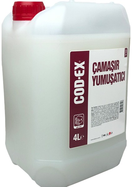 Çamaşır Yumuşatıcı 4 L x 4 Adet