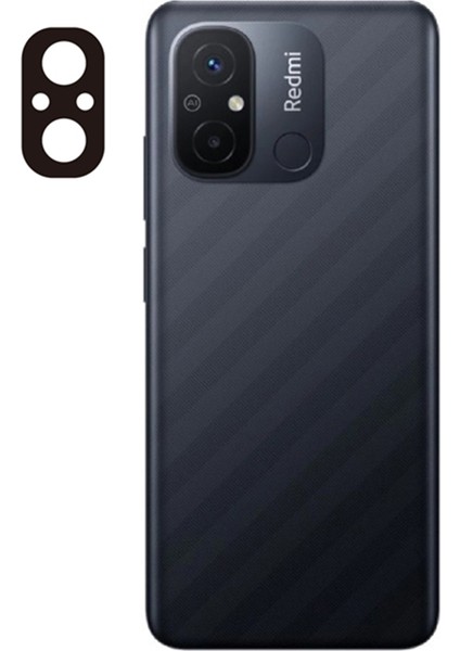 Xiaomi Redmi 12C Kamera Lens Koruyucu + Ekran Koruyucu