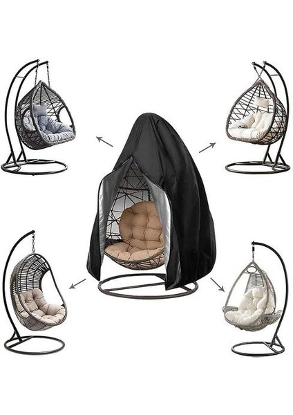Veranda Yumurta Sandalye Kapak Toka Ipli (Yurt Dışından)