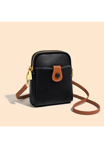 Kadın Cep Telefonu Çantası Crossbody Küçük Rahat Bozuk Para Cüzdanı (Yurt Dışından)