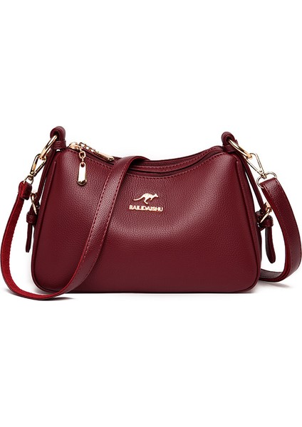 Çapraz Tek Omuzlu Anne Çantası Moda Basit Kadın Küçük Kare Çanta (Yurt Dışından)