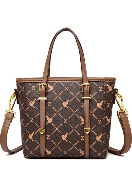 Classic Double Arrow Sebze Sepeti Tote Çanta Kaliteli Küçük El Çantası (Yurt Dışından)