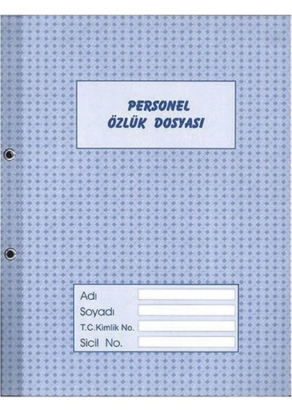 50 Adet Personel Özlük Dosyası Telli 24X32 cm fiyatları
