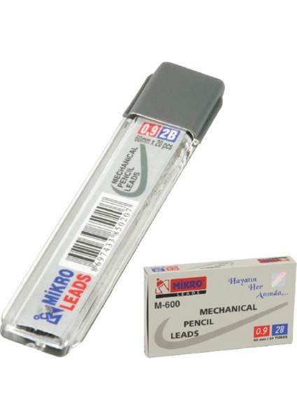 72 Adet Mikromin 0,9 mm Kalem Ucu 20LI