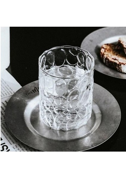 Yaratıcı Viski Bardağı Yüksek Borosilikat Cam Eski Moda Şarap Bardağı 300 ml Süt Kahvaltı Şeffaf Bardak (Yurt Dışından)