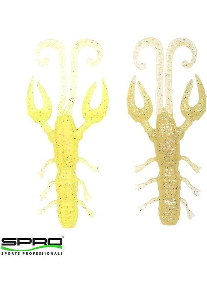 Insta Craw 9cm Silikon Yem Frozen Marga. 1/5